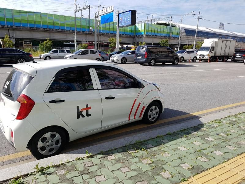 KT 공식 회사 차량